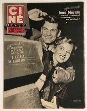 ►CINE REVUE n°24/1952-JEAN MARAIS-JIRI TRNKA-BURT LANCASTER-PIER ANGELI-LANZA