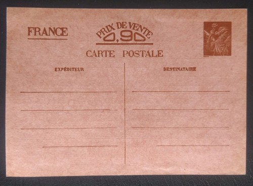Carte postale entier - carte,