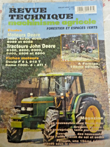 Revue technique tracteur - technique,
