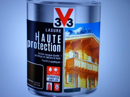 Lasure haute protection - , chêne