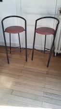 Paire de tabourets Bistrot