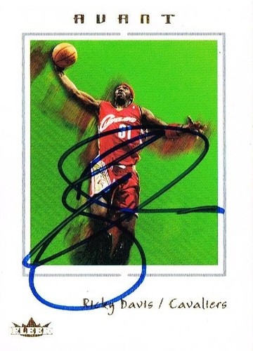 Ricky davis signed person - ricky,