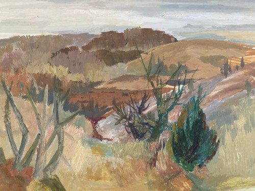 Peinture 1964 gouache - 1964, papier