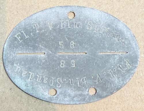 Militaria plaque identite - militaria,