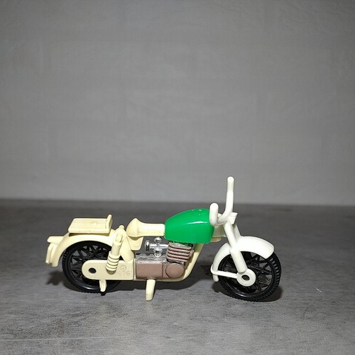 Moto police playmobil - playmobil, vert