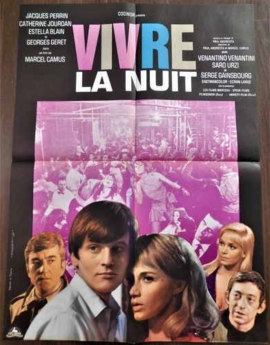 Vivre nuit affiche - vivre,