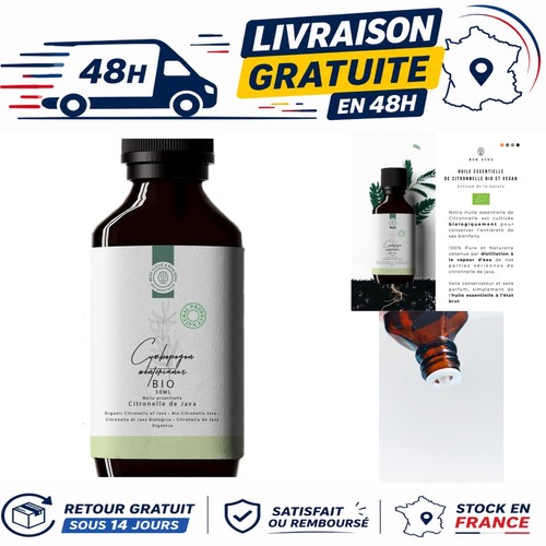 Huile essentielle citronnelle