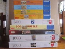 lot puzzles Tintin, Asterix