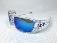 New Oakley Sunglasses Fuel Cell OO9096-03 Clear/Violet Iridium