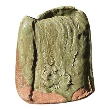 Vase en terre cuite émaillée