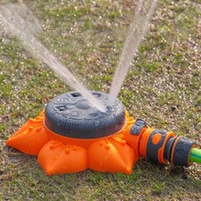 Arroseur de Jardin Rotatif 360 Degrés 8 Fonctions pour Arrosage Efficace de Pel