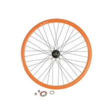 Roue velo fixie 700 orange ar