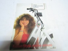 catalogue publicitaire feuillet moto  vespa ciao piaggio   