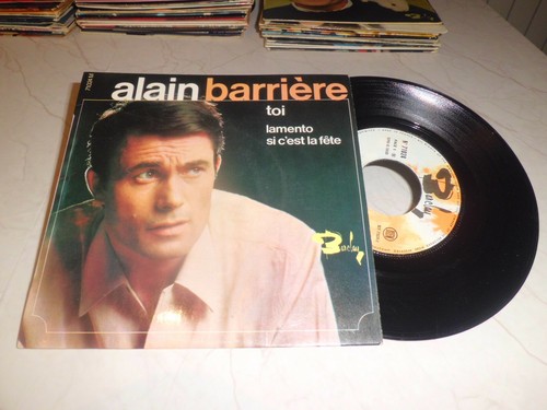Vinyle 45t alain - 45t, barriere