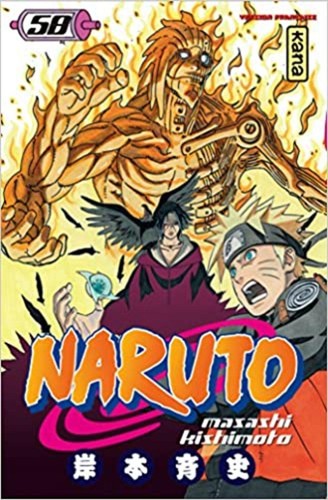 Livre naruto tome 58 - livre,