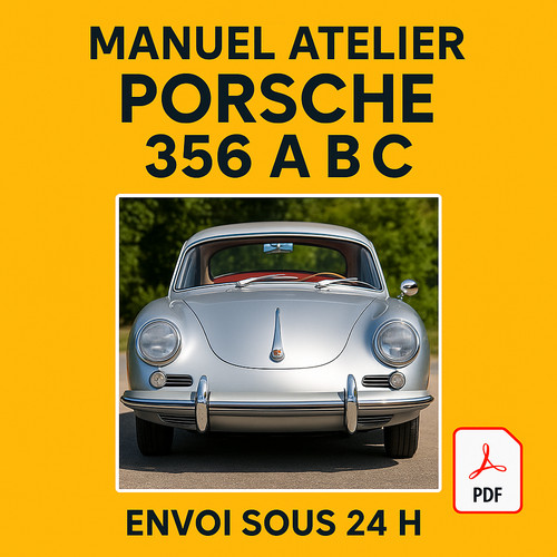 Manuel atelier porsche 356 abc - atelier,