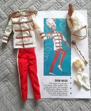 BARBIE KEN VINTAGE DRUM MAJOR