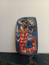 Superbe panneau céramique signé 1950 1960  A Identifier 