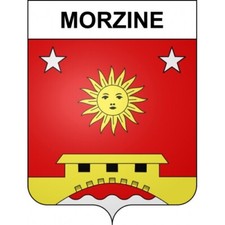 Morzine ville sticker - 74,
