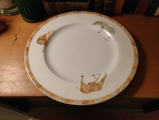 Plat de service porcelaine