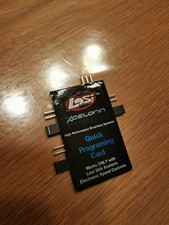 Losi 1/36 Xcelorin brushless programming card for ESC