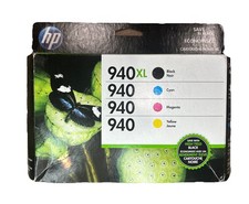 Genuine OEM 4-Pack HP 940XL