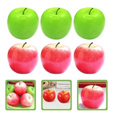  6 Pcs Fruit Factice Fruits