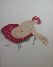 Jean-Gabriel DOMERGUE : Nu