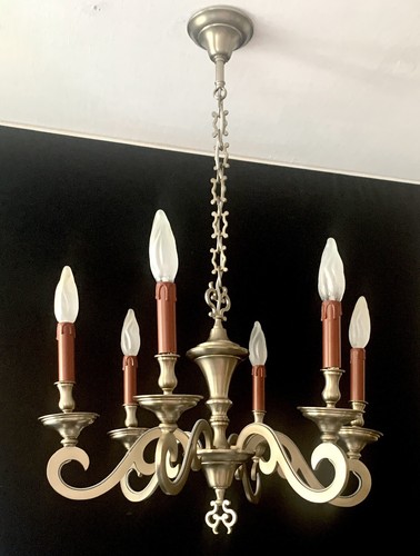 Lustre louis xiii bronze - lustre,