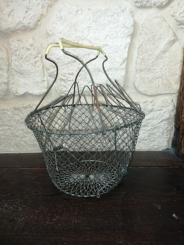Ancien panier salade ou - à,