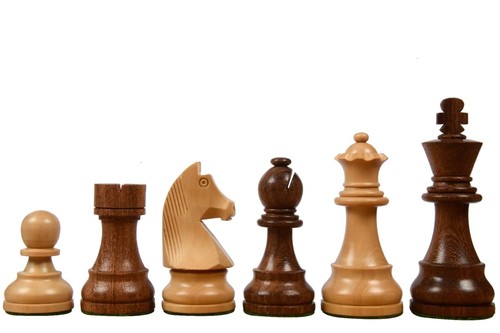 Pièces échecs bois - pièces,