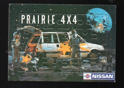 Puzzle publicitaire nissan - puzzle,