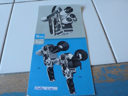 Notice appareil camera bolex - notice,