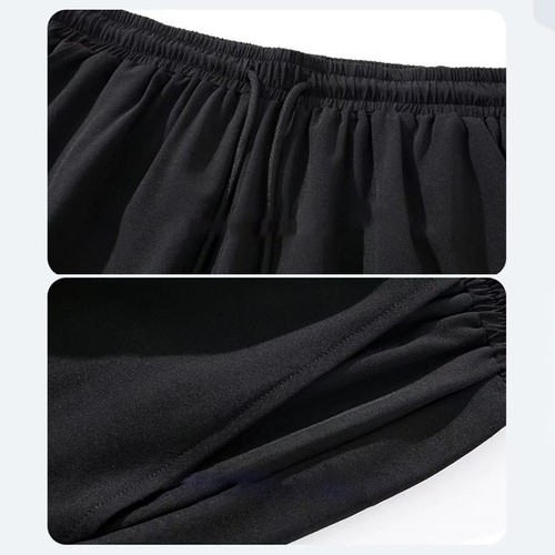Short homme soie mélangée