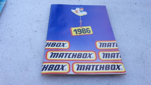 Matchbox catalogue 1986 - catalogue,