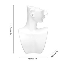 Jewelry Necklace Display Bust