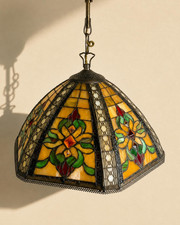 Suspension tiffany vitrail - suspension,