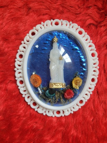 Petit cadre lourdes vierge - cadre,