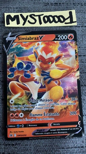 Carte pokémon simiabraz - pokémon, v