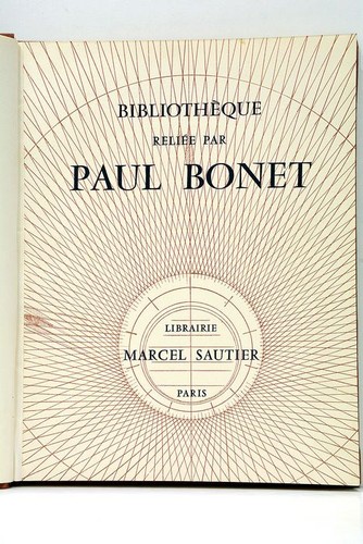 Bibliothèque reliée par paul - bibliothèque,
