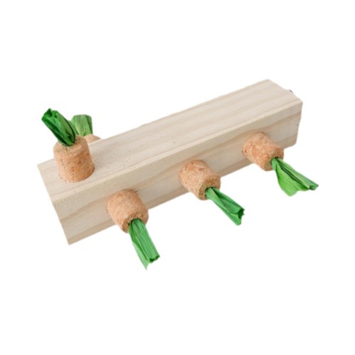 Jouet mâcher bois pour - jouet, en