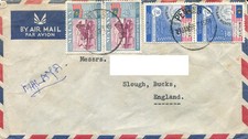 MALAISIE/MALAYA airmail Cover