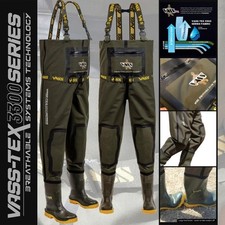 Vass-Tex 3300 Cuissard De Pêche Respirant À Fortes Charges