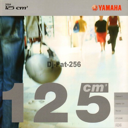 Brochure yamaha gamme - brochure, 125