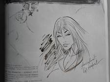 Dédicace Tirage TT TL Sergent Major BOWEN t1 ( FORMOSA ) ( BUCK DANNY )