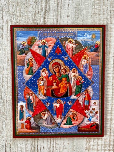 Icone russe orthodoxe - , vierge