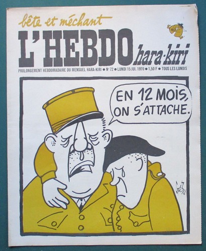 Hara kiri hebdo 13 - hebdo, 72