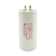 Condensateur 24µf ø40x78mm - condensateur,