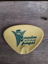 cendrier ancien vide poche publicitaire Verveine Velay Pages