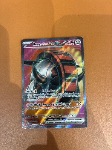 Carte pokémon roue - roue, fer